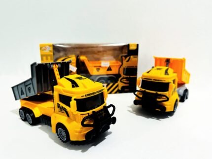 Armored Pioneer Construction Dump Truck Set