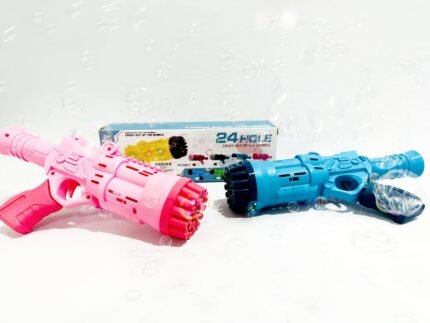 24-Hole Automatic Bubble Gun Blaster